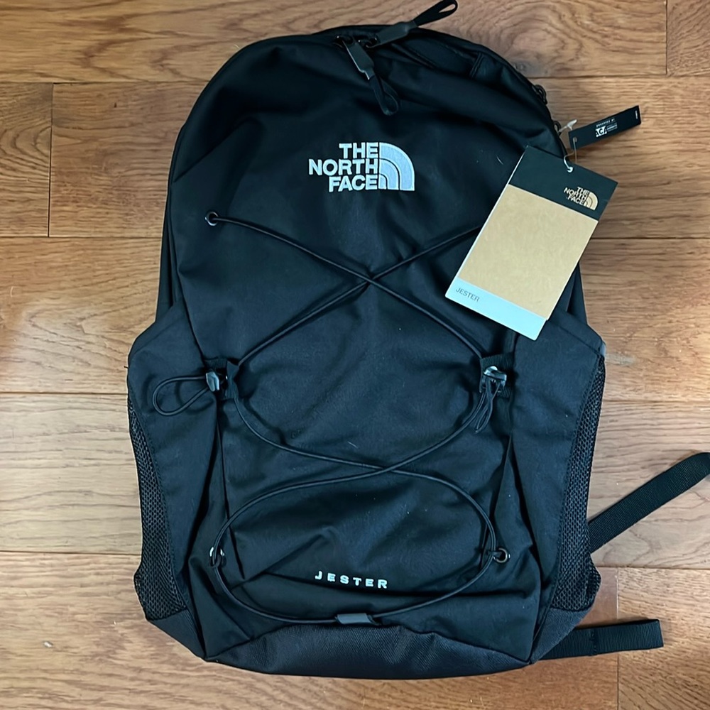 North Face Jester Black back pack